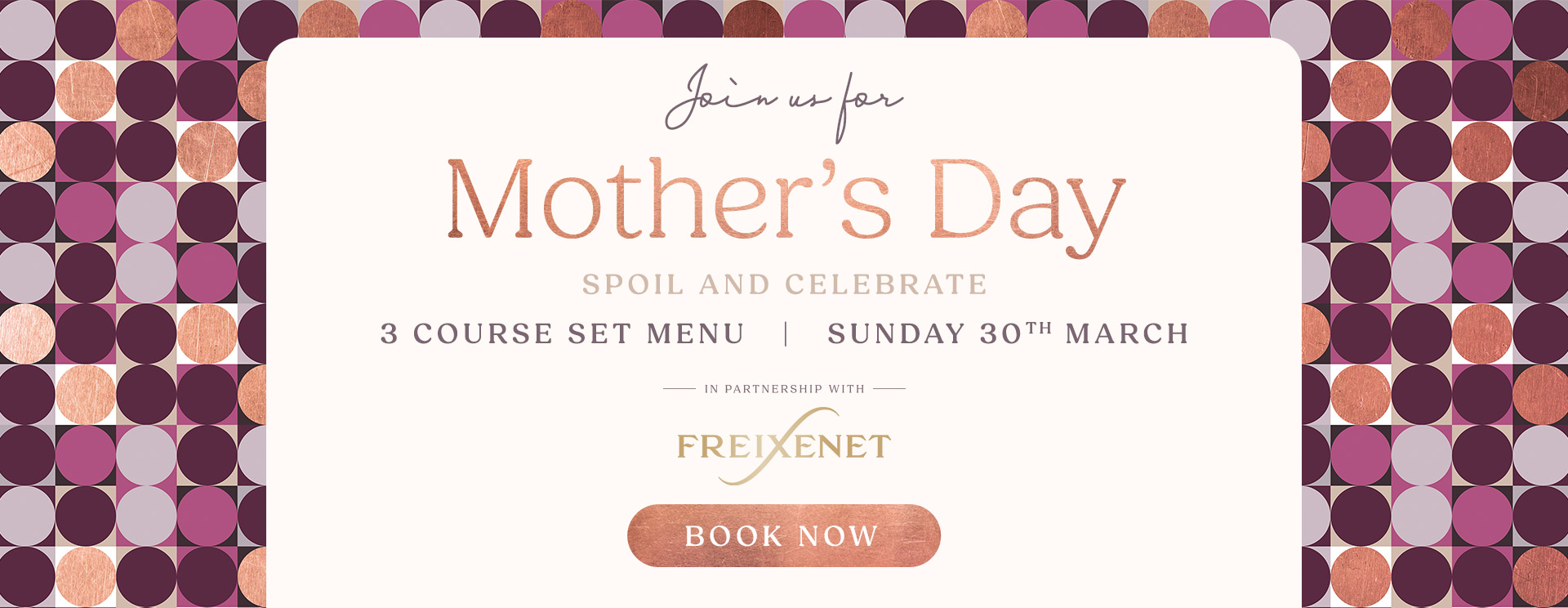 Mother’s Day menu/meal in Cardiff